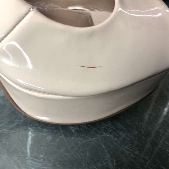 Charlotte Russe Nude Patent Leather Pumps - Picture 3 of 4